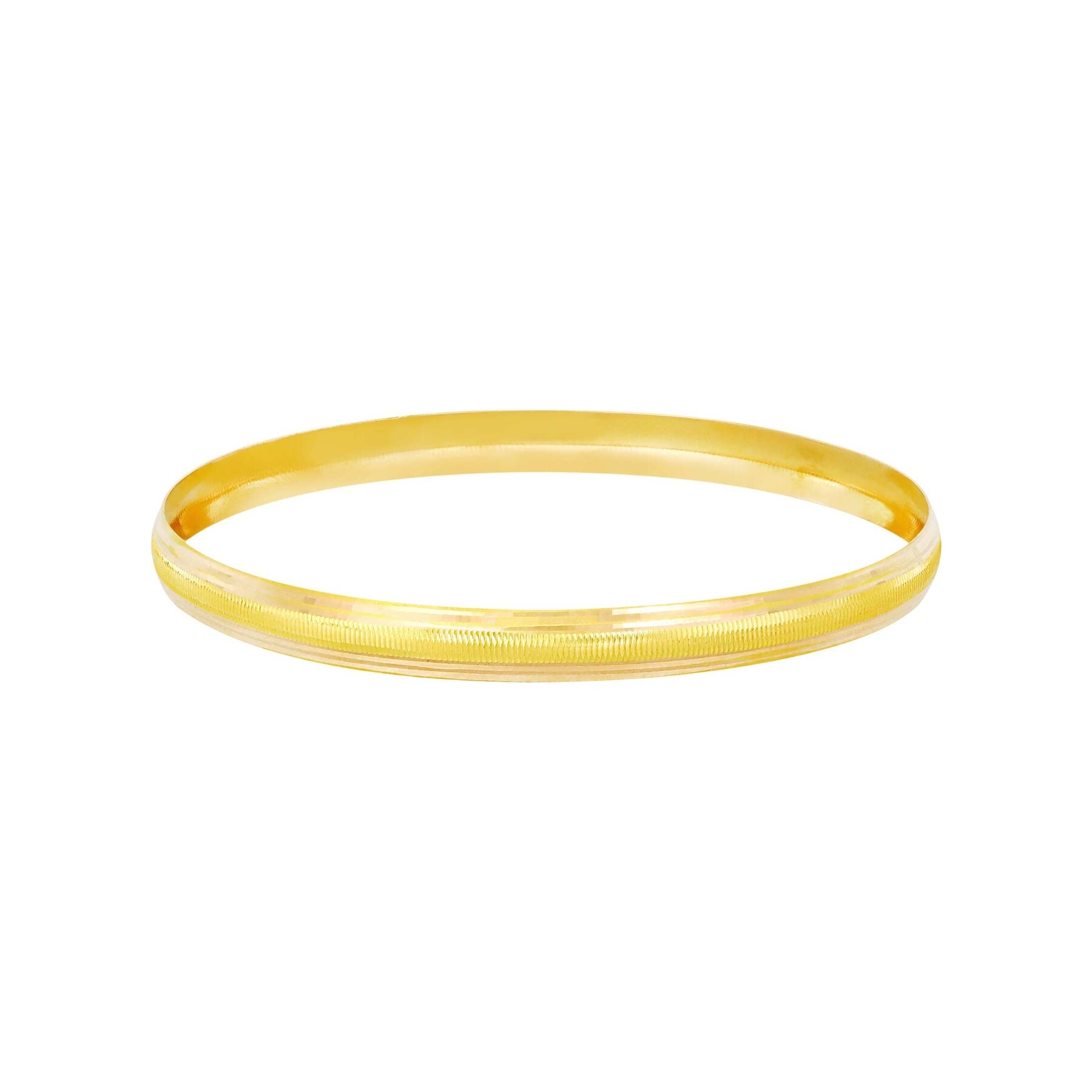 6 gr 6 mm 22 Ayar Işçiliksiz Tuna Bilezik