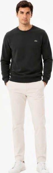 Lacoste Bisiklet Yaka Regular Fit Haki görsel 4