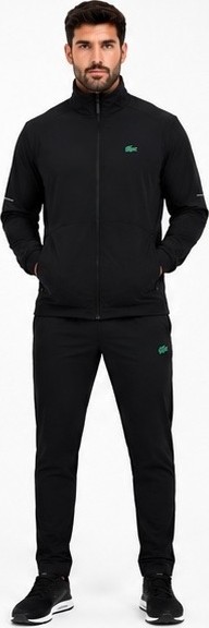 Lacoste Basıc Siyah Regular Fit Eşofman Takımı görsel 2