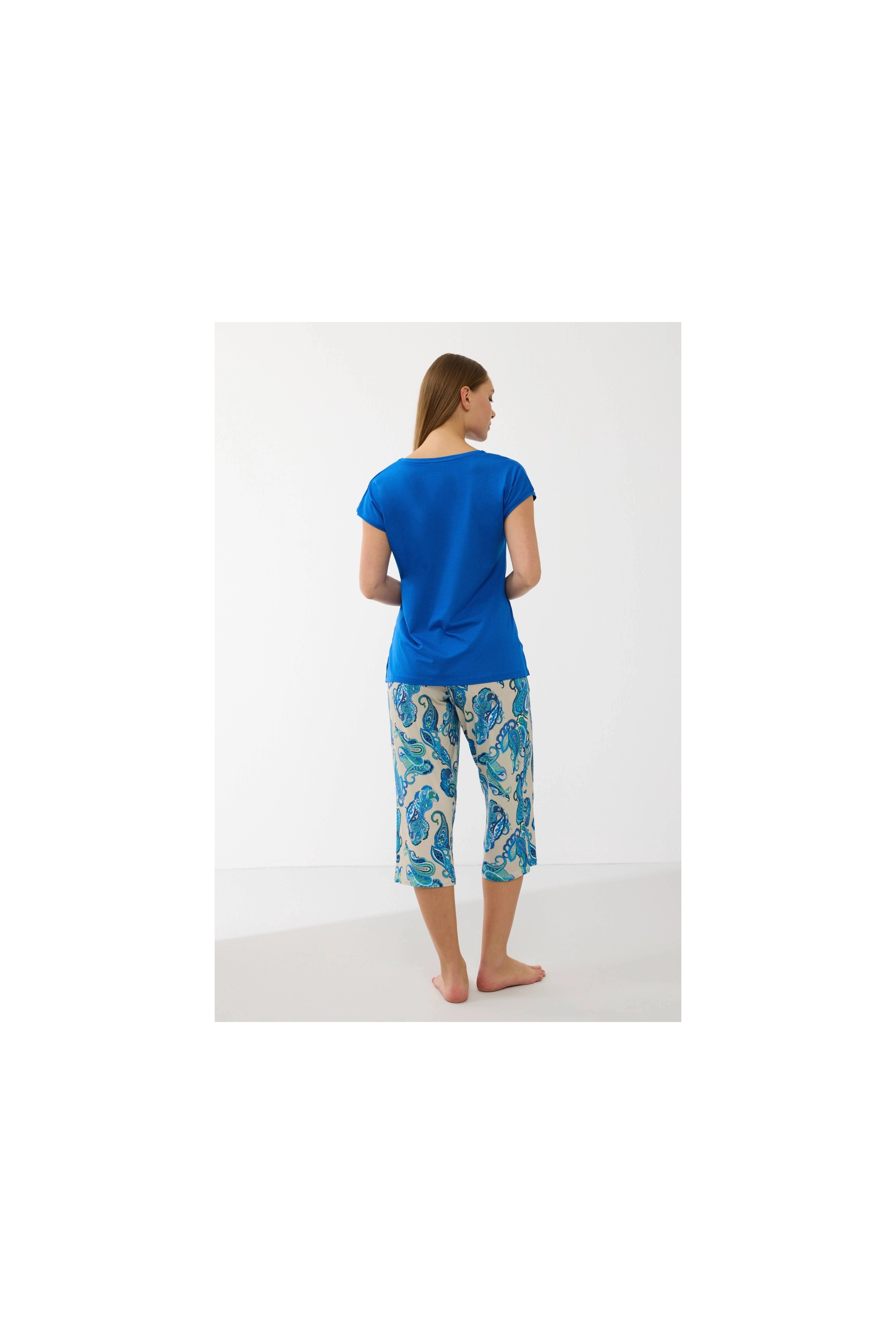 Anıl 11702 Kadın T-Shirt ve Pantalon Takım