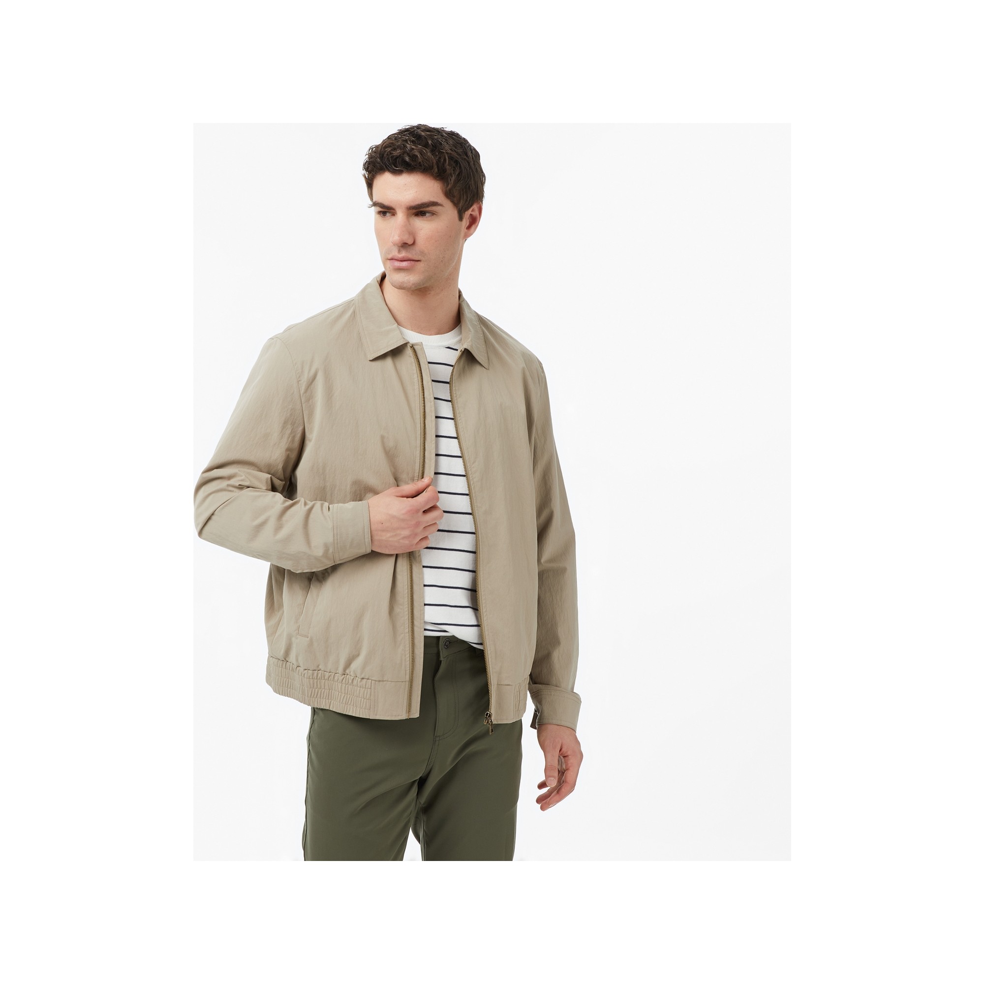 Nautica Erkek Bej Regular Fit Ceket J65019T.2VT
