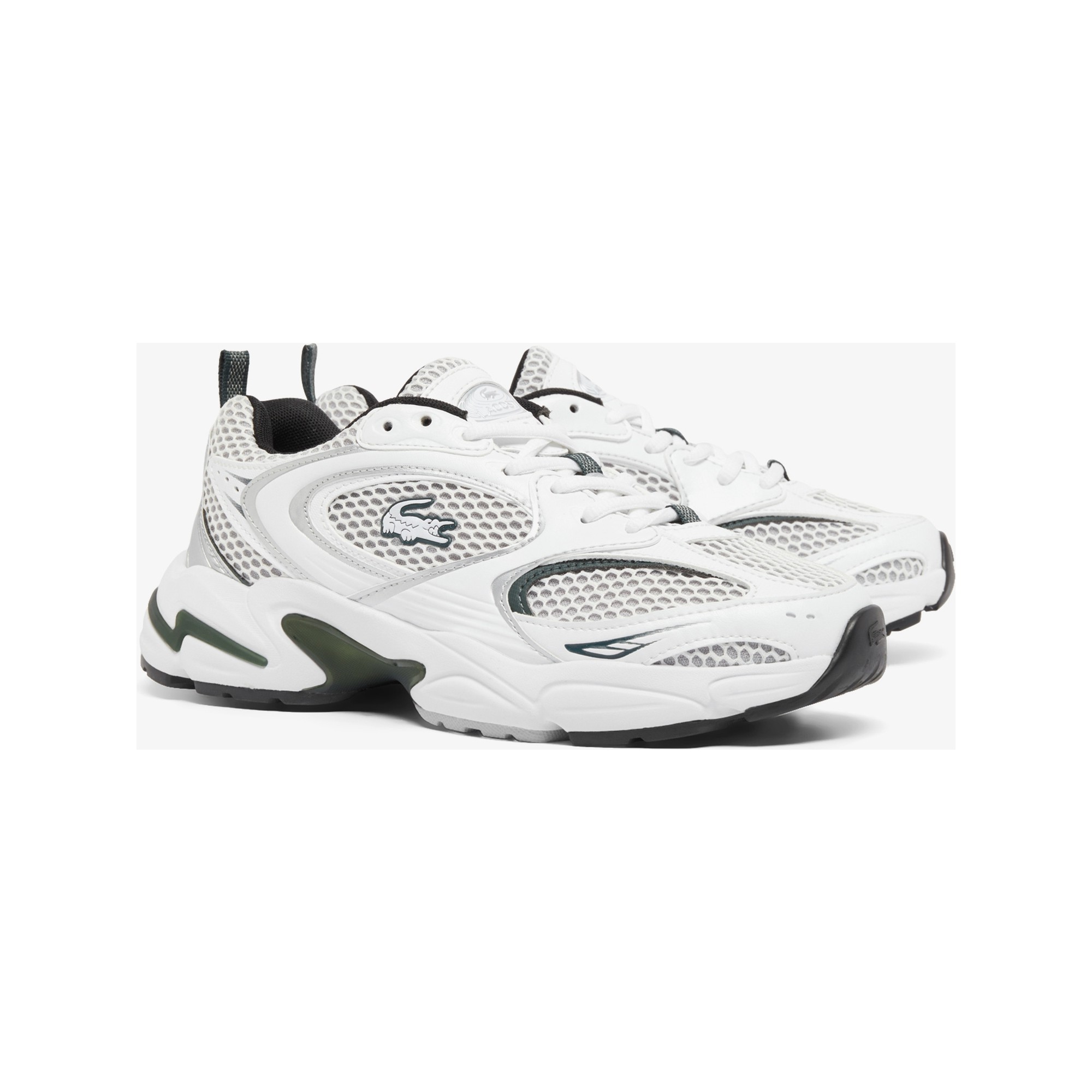 Lacoste Storm 96 2k Kadın Beyaz Sneaker Regular Kalıp ile Rahat ve Şık Tasarım görsel 2