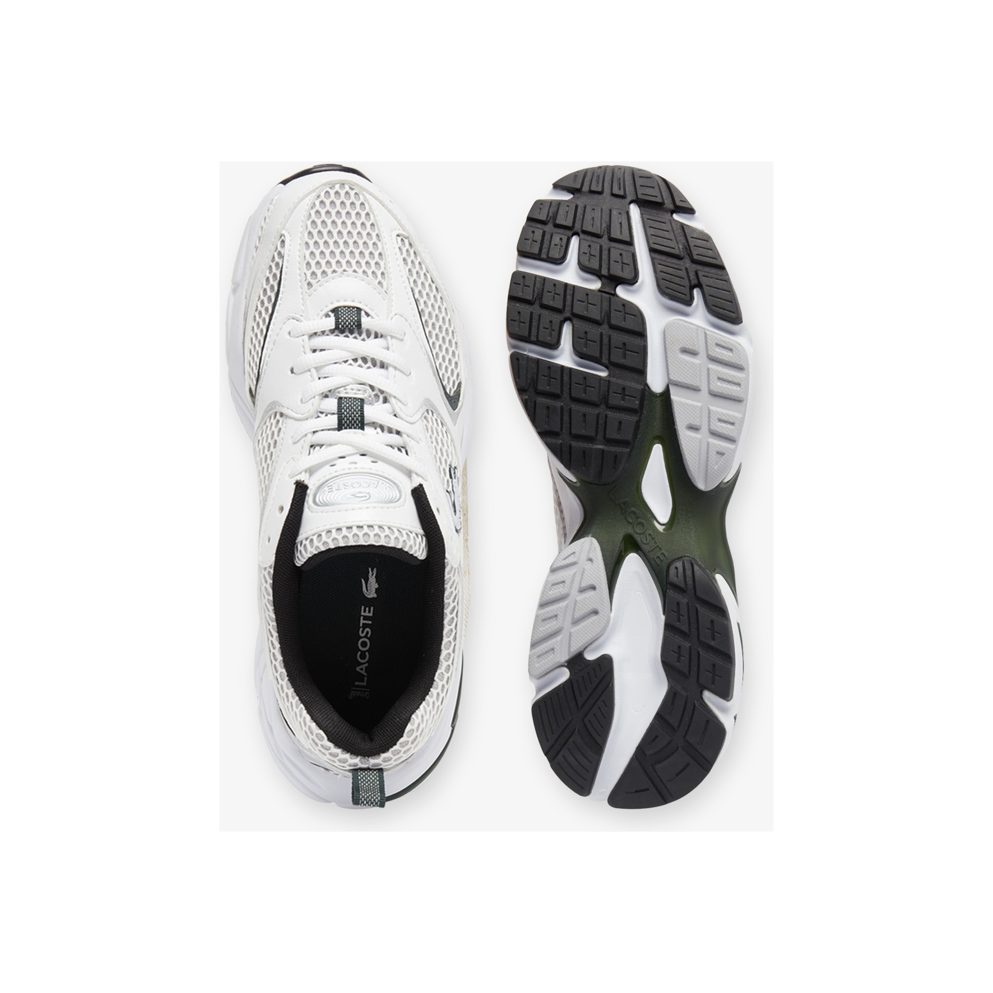 Lacoste Storm 96 2k Kadın Beyaz Sneaker Regular Kalıp ile Rahat ve Şık Tasarım görsel 4