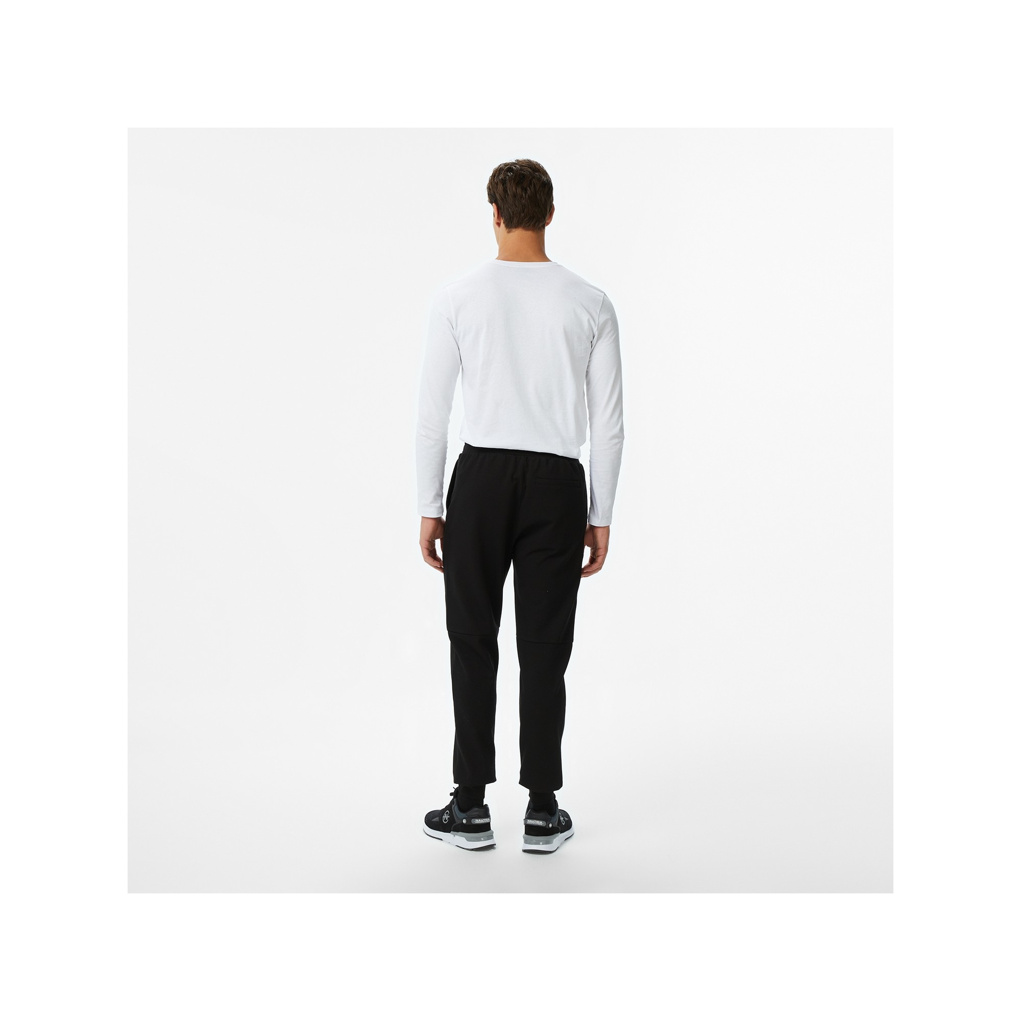Nautica Erkek Siyah Classic Fit Eşofman Altı görsel 2