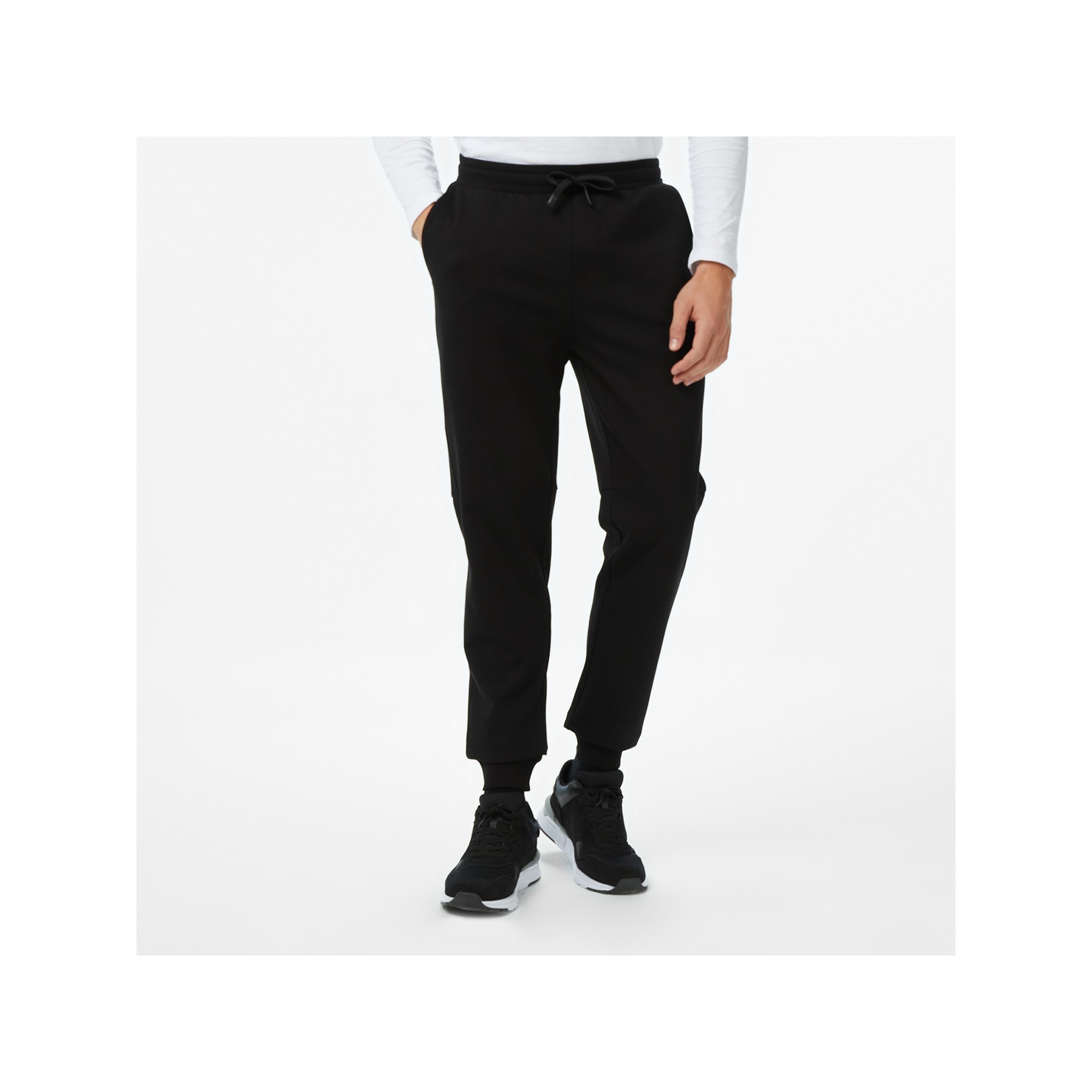 Nautica Erkek Siyah Classic Fit Eşofman Altı görsel 3