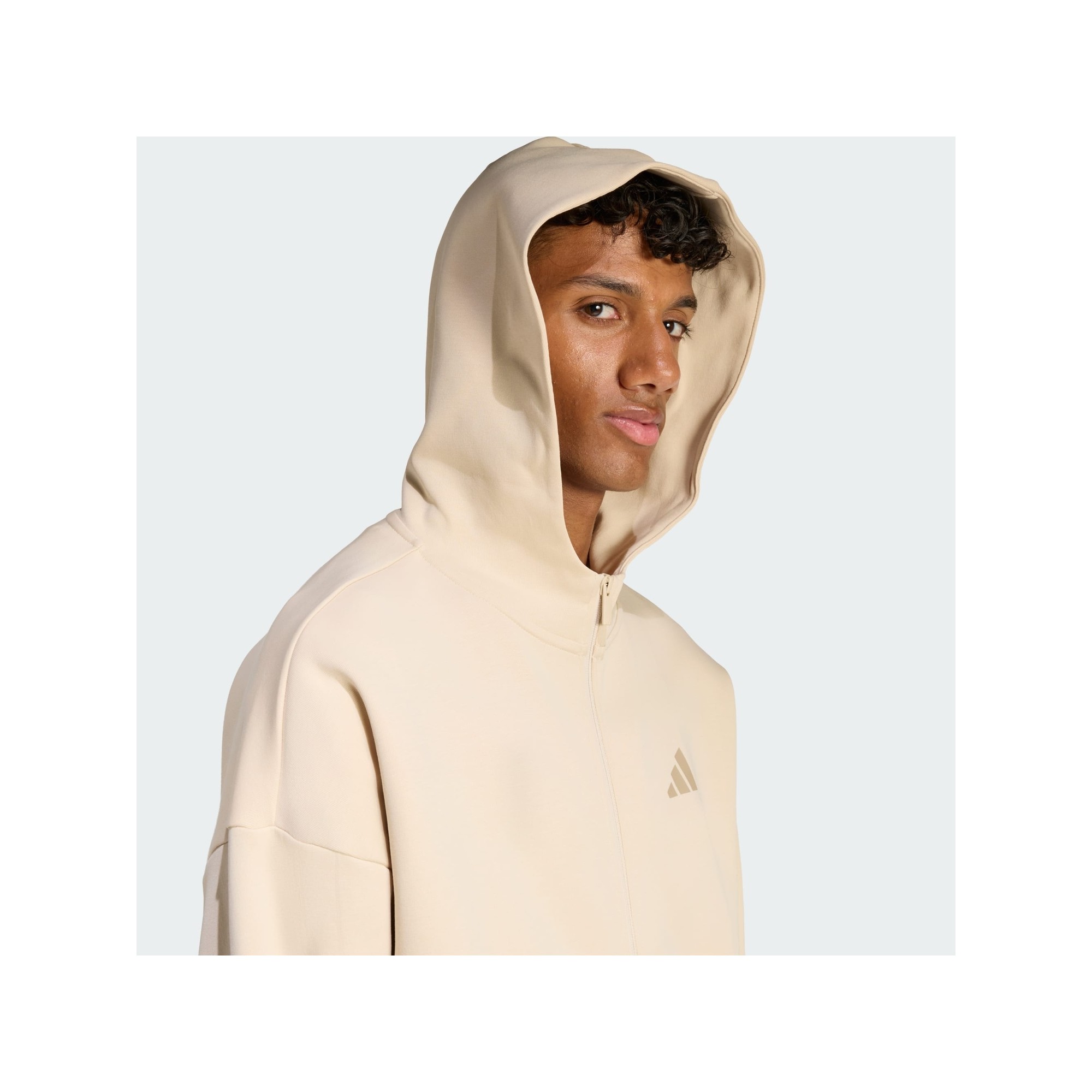 adidas Sportswear KD7665 Future Icons Small Logo Full-Zip Hoodie görsel 4
