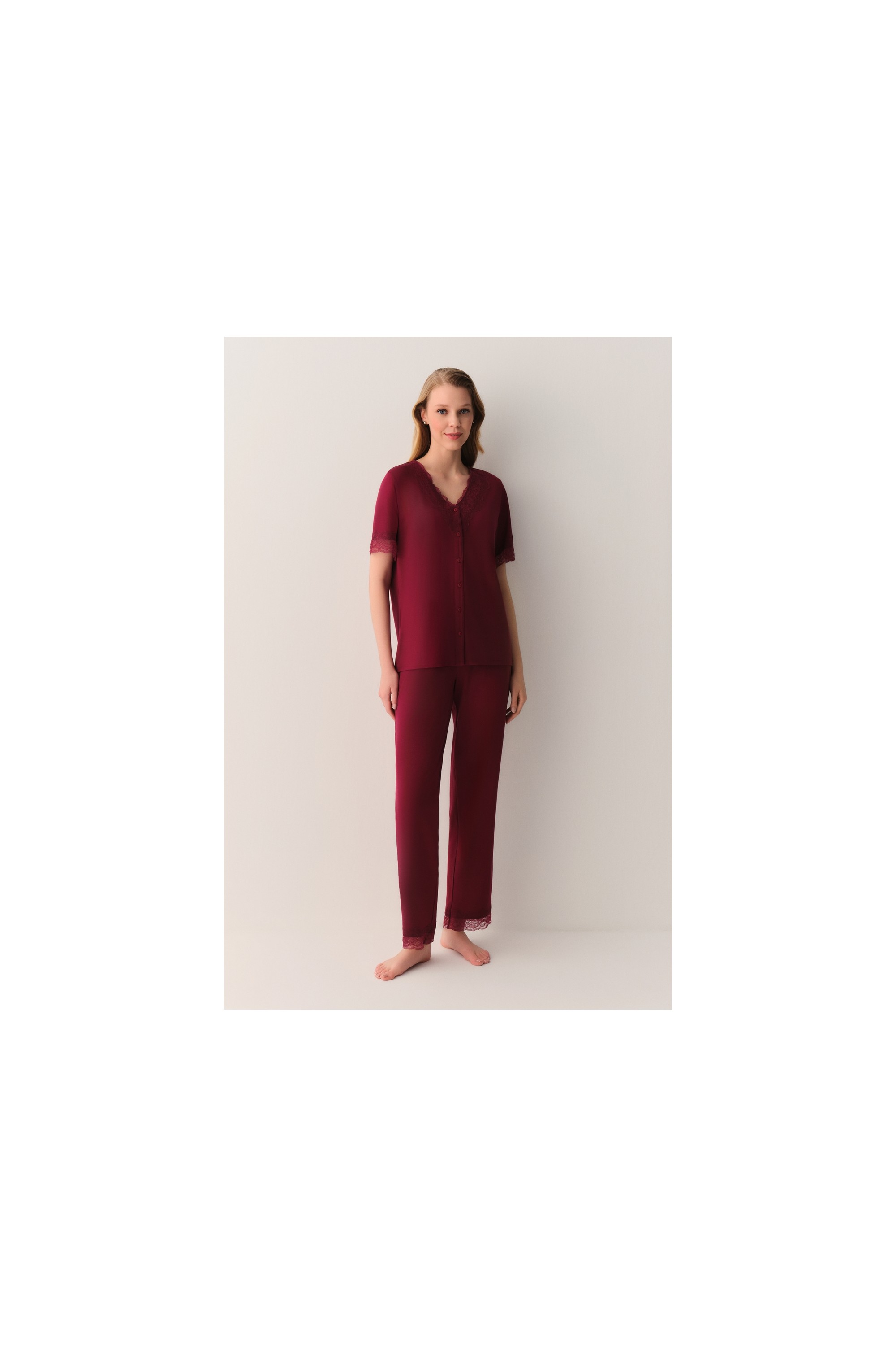 Suwen Catrine Pijama Takımı görsel 4