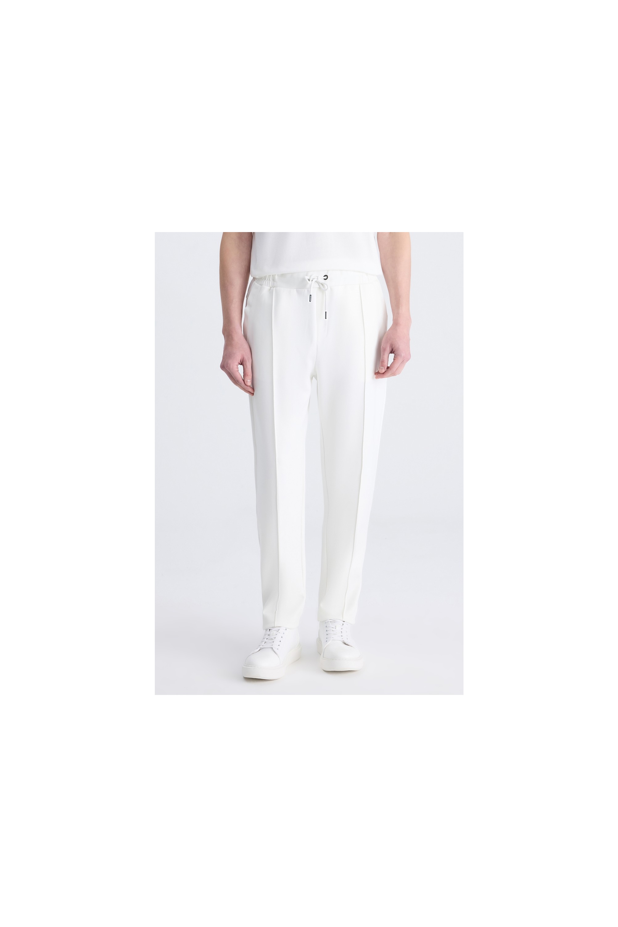 D'S Damat Ds Damat Regular Fit Lacivert Düz Rayon Eşofman Alt 5HCE347020012