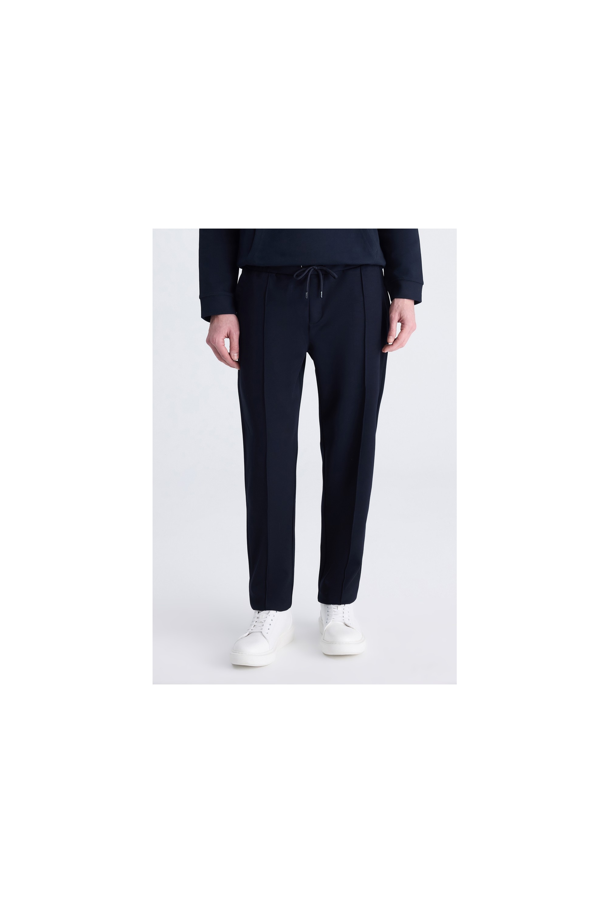 D'S Damat Ds Damat Regular Fit Lacivert Düz Rayon Eşofman Alt 5HCE347020012 görsel 7