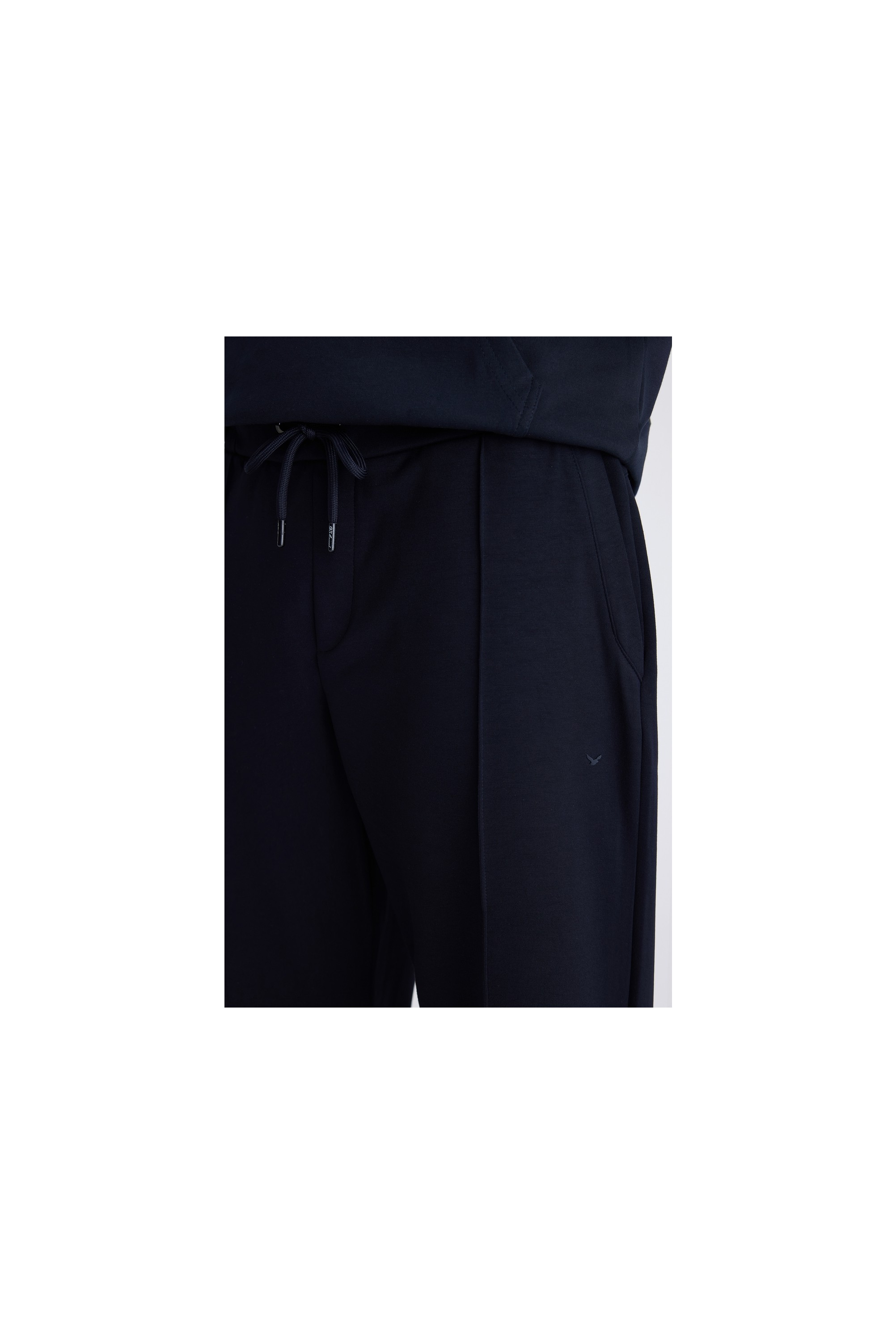 D'S Damat Ds Damat Regular Fit Lacivert Düz Rayon Eşofman Alt 5HCE347020012 görsel 8