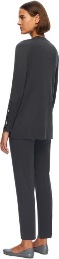 Miss Dalida Antrasit Basic Tunik T24K-6001 görsel 2