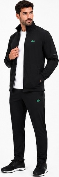 Lacoste Basıc Siyah Regular Fit Eşofman Takımı görsel 4