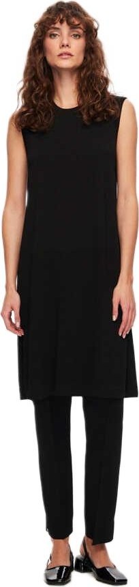 Miss Dalida Siyah Basic Kolsuz Triko Tunik görsel 2