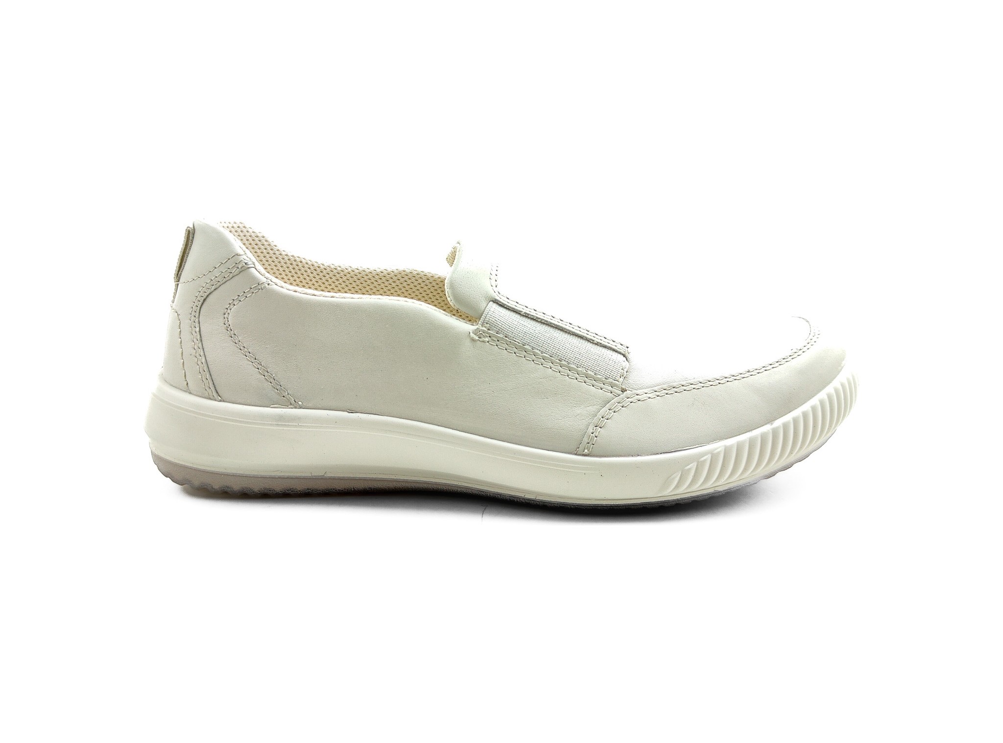Legero Unisex Deri Ayakkabı Tanaro Bağcıksız 000215-1000 - Beyaz BEYAZ görsel 6