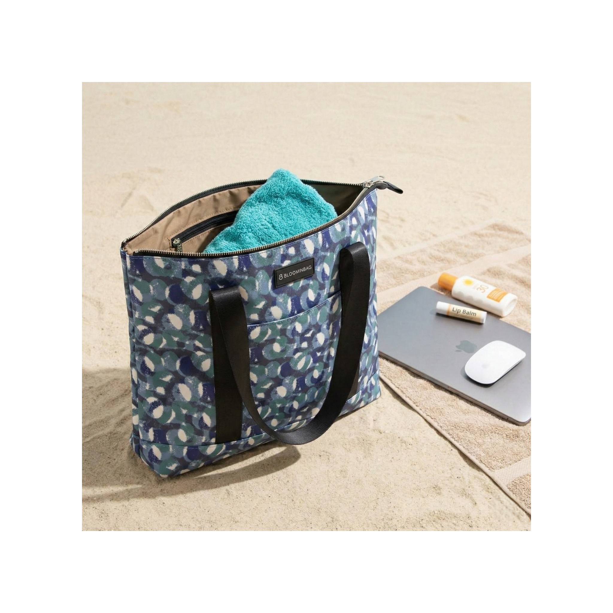BloominBag Eternal Circles Beach Tote Set görsel 2
