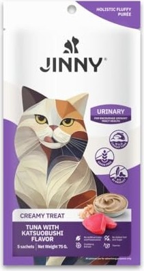 Aesco Creamy Treat Urinary Tuna ve Palamut Etli Kedi Ödülü 5X15GR