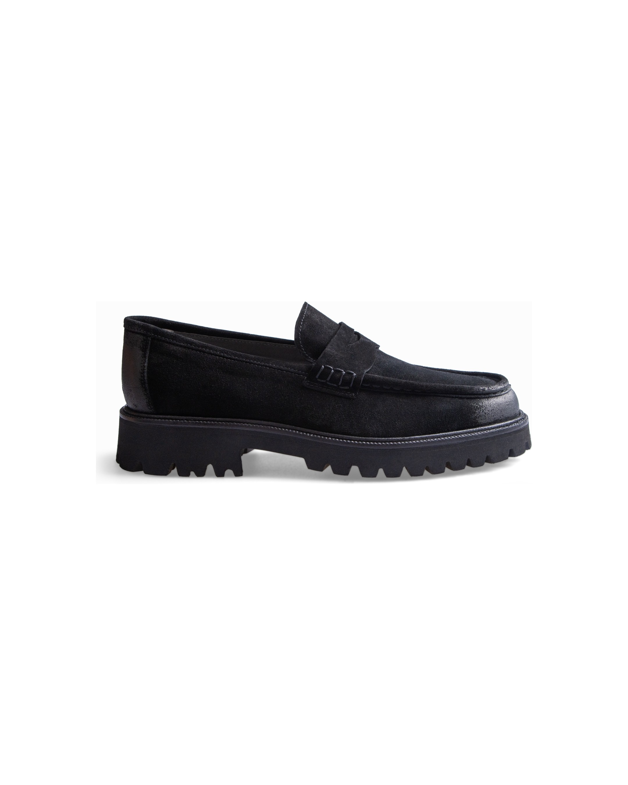 CARVAO Kagera Casual Hakiki Deri Loafer Lacivert Erkek Ayakkabı