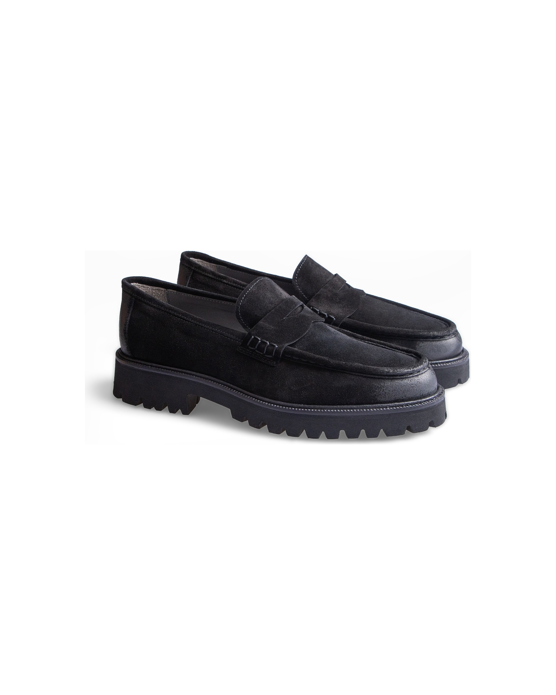 CARVAO Kagera Casual Hakiki Deri Loafer Lacivert Erkek Ayakkabı görsel 3