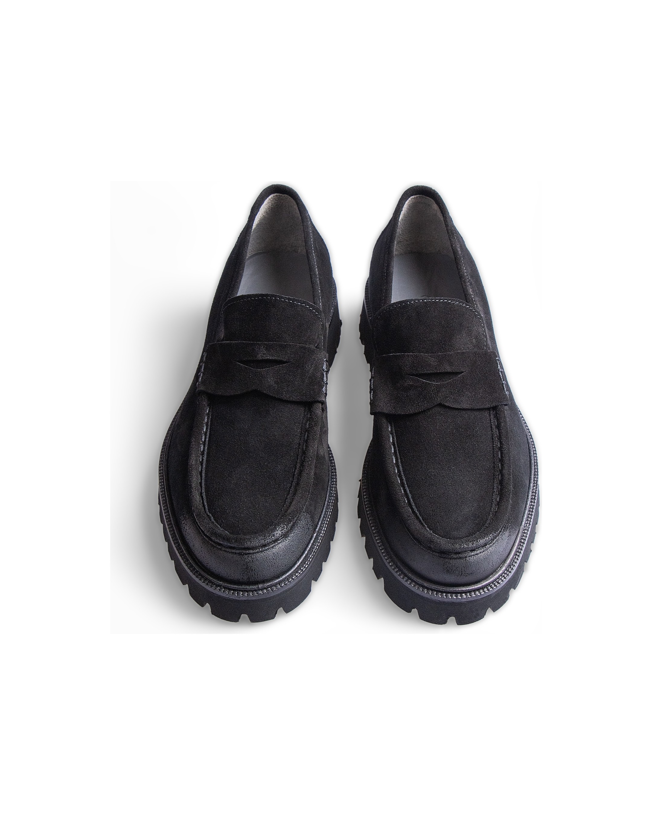 CARVAO Kagera Casual Hakiki Deri Loafer Lacivert Erkek Ayakkabı görsel 4