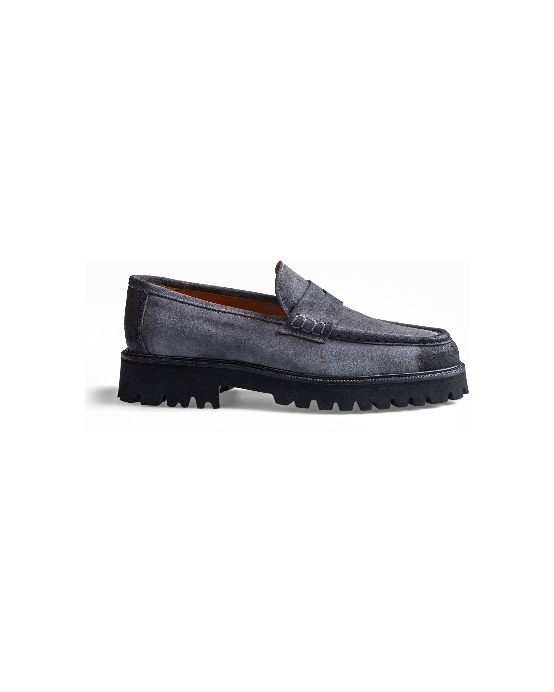 CARVAO Kagera Casual Hakiki Deri Loafer Lacivert Erkek Ayakkabı