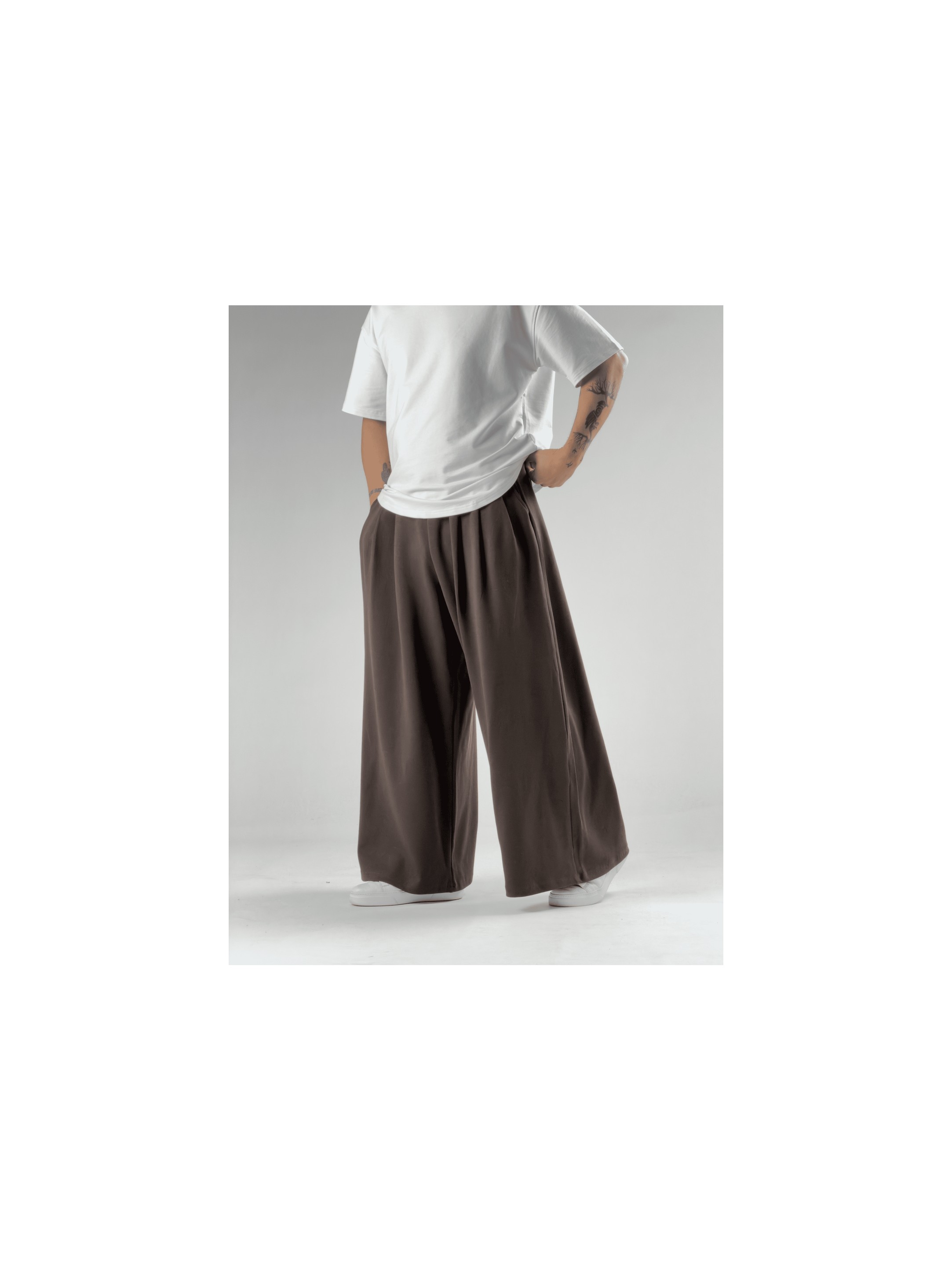 Cocopelli Oversize Samurai Siyah Erkek Pantolon COC2904