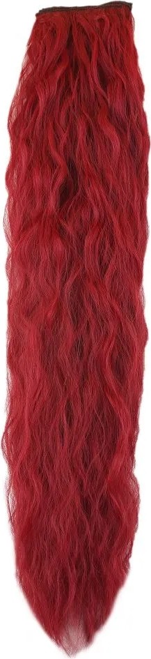 Uravas Store Fiber Sen Kabarık Daalı 8 Parça Çıt Çıt / Kızıl