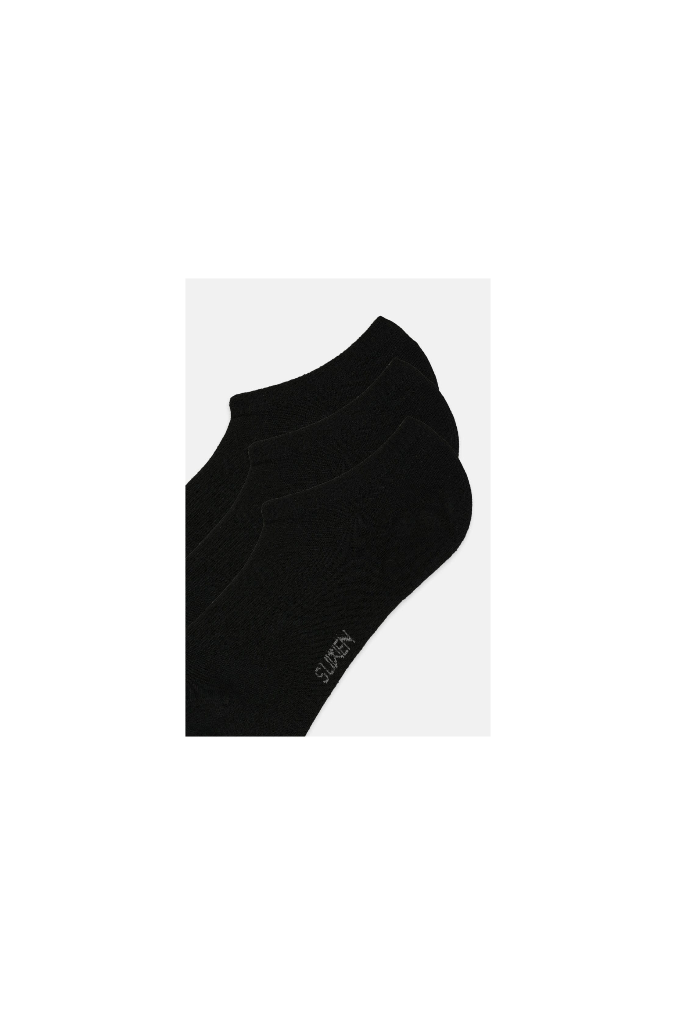Suwen Görünmez 3 Lü Modal Sneaker Çorap görsel 2