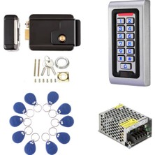 Electrima Metal Kasa RFID Şifreli Kapı Kilidi Gri Renkli Kartlı Geçiş Kontrol Sistemi Özellikleri