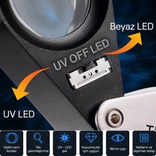Loyka Triplet 10X Profesyonel Kuyumcu Büyüteci̇