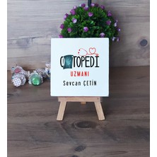 Hedizu Kişiye Özel  Uzmanı Dekoratif Taş Baskı Tıp Bayramı Hediyesi