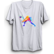 Voleybol, Volleyball Player, Spor Tişört