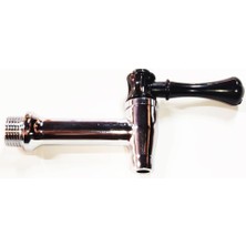 Sern 1/2 arka diş çevirmeli göstergesiz kahveci teflonlu metal musluk