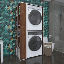 Kenzlife çamaşır-kurutma makinesi dolabı bolodenka sol cvz 180*090*60 banyo kapaksız arkalıksız