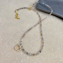 Doğaltaş Güneş Taşı Kolye