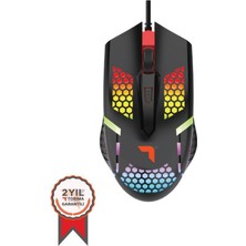 Torima Tm-15 USB Rgb Aydınlatmalı Gaming Oyuncu Mouse Siyah