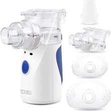 Tedorex Taşınabilir Nebulizatör Makinesi Tıbbi Atomizer Kolay Temizlik ve Hızlı Tedavi Özellikli