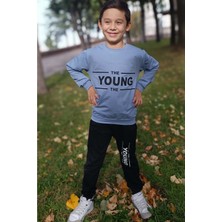 Mnk Baby & Kids Young 2iplik Mevsimlik Çocuk Eşofman Takım MNK0552