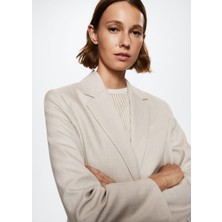 Mango Desenli Takım Blazer