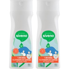 Siveno %100 Doğal Fitokompleks Şampuan 7 Değerli Bitki Yoğun Dökülme Karşıtı Besleyici Dolgunlaştırıcı 300 ml X 2 Adet