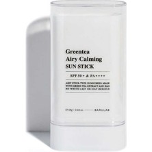 Barulab Greentea Airy Calming Güneş Koruyucu Stick SPF50+ Tüm Cilt Tipleri İçin 18 gr