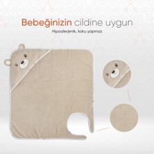 Gezenbebe Hero Kahraman Başlıklı Kundak Bebek Havlusu Teddy