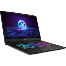 MSI KATANA A17 AI B8VE-854XTR AMD Ryzen 7 8845HS 16GB 512GB SSD RTX4050 Freedos 17.3" FHD 144Hz Taşınabilir Bilgisayar