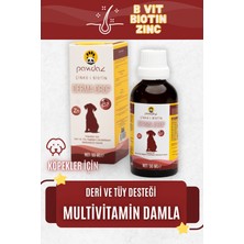 Pawdaz Dermadrop - Deri ve Tüy Sağlığını Destekleyen Damla (Biotin, Çinko, B Vitaminleri) Köpek