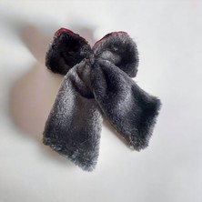 Als Accessories Kadın Kuyruklu Model  Peluş Klipsli Saç Tokası