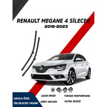 Martigues Renault Megane 4 2016-2023 Araca Özel Silecek Seti