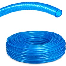 Çelik Pvc Şeffaf Örgülü Hortum 1 1/4 (32MM) 50 Metre