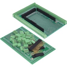 Bettyabecky MEGA2560 ile Uyumlu Çift Taraflı Prototip Vidalı Terminal Bloğu Kalkan Kurulu Kiti Arduino Mega 2560/MEGA2560 R3 (Yurt Dışından)