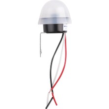 Bettyabecky Ayak Koltuk Dc Ac Otomatik Otomatik Açma Kapama 12V 24V 110V 220V 50-60Hz 10A Sensör Anahtarı Fotoselli Sokak Işık Anahtarı Kontrol Fotoswitch (Yurt Dışından)