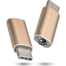 Bettyabecky Metal Tip C 3.5mm Jak Adaptörü-Kulaklık Ses Dönüştürücü Redmi Huawei Xiaomi Akıllı Telefon Dönüştürücü Kulaklık Aux Adaptörleri (Yurt Dışından)