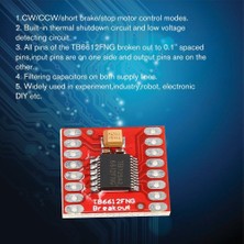 Bettyabecky Arduino Için TB6612FNG Çift Dc Step Motor Sürücü Modülü Kontrol Kartı (Yurt Dışından)